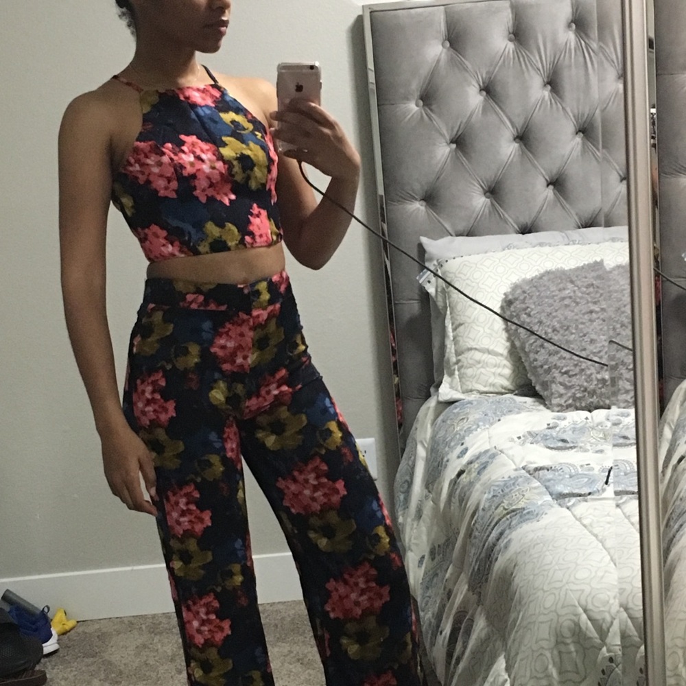 Abercrombie Floral two piece
